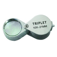 SAFE Jewelers Loupe Triplet 10x