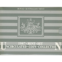 1987 Royal Australian Mint Uncirculated Mint Set