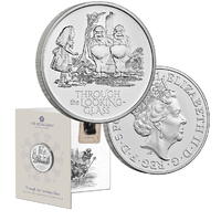 2021 £5 Through the Looking Glass BUNC Coin