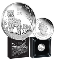 2022 Year of the Tiger 1/2oz Silver Proof Coin
