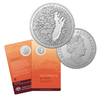 2021 20c Mungo Footprint UNC Coin