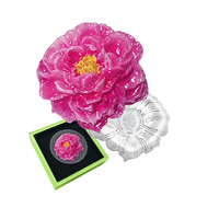 2021 $2 Enchanting Peony Flower 1oz Silver Proof