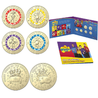 2021 Wiggles Seven Coin Collectors Album