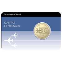 2020 $1 QANTAS Centenary UNC Coin Pack
