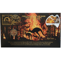 2021 Perth Stamp and Coin Show Firefighter PNC