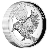 2018 $1 Australian kookaburra 1oz High Relief Silver Proof