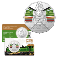 2022 50c Steam Power NSW South Maitland Railways No. 25