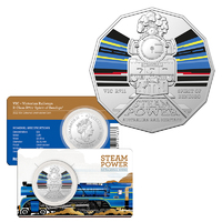 2022 50c Steam Power Victorian Railways R711 ‘Spirit of Bendigo’