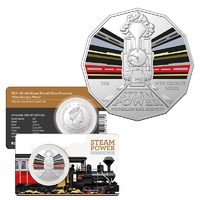 2022 50c Steam Power Tasmania ‘Wee Georgie Wood