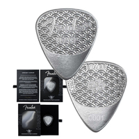Fender® 351heavy Playable Sterling Silver Guitar Pick