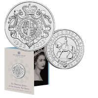 2022 £5 Queen Elizabeth II's Platinum Jubilee BUNC Coin