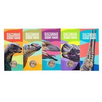 2022 $1 Dinosaurs Down Under Set of 5 C Mintmark Coins