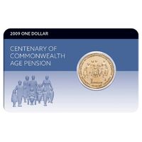 2009 $1 Centenary of Commonwealth Aged Pension Coin Pack