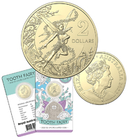 2022 $2 Tooth Fairy UNC Coin