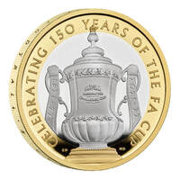 2022 £2 150th Anniversary of the FA Cup Silver Proof Coin