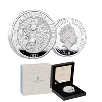 2022 £5 The Britannia 2oz Silver Proof Coin
