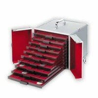 Lighthouse Aluminium Coin Case (10 Trays)