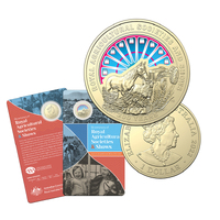 2022 $1 Bicentenary of the Royal Agricultural Society Coloured UNC Coin