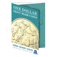 2022 ANDA Money Expo Folder Holds all 4 Mob of Roos