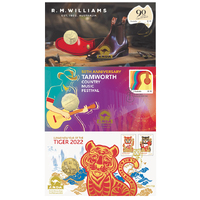 2022 ANDA Perth Money Expo Overprinted PNC's Set of 3