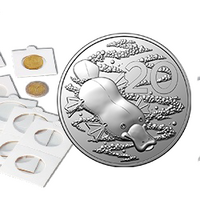 Lighthouse Matrix Coin Holders Self Adhesive Packs of Assorted Quantities 30mm
