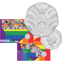 2022 50p Pride PNC
