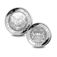 2022 $1 Lion Reverse Frosted Silver Bullion Coin