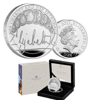 2022 £5 Queen's Reign Charity and Patronage Silver Proof Coin