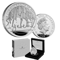 2022 £5 The Queen's Reign - The Commonwealth Silver Proof Coin
