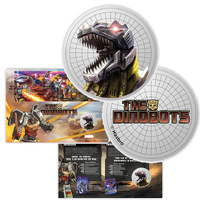 2022 Transformers Dinobots Medallion Cover