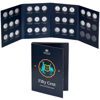 50c Circulating Coin Folder