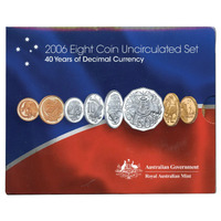 2006 Mint Set 40 Years of Decimal Currency
