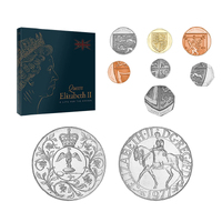 Queen Elizabeth II A Life for the Crown 8 Coin Set