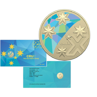 2022 Crux: The Southern Cross Limited Edition Coloured Coin PNC