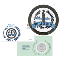 2022 80th Anniversary of the Battle of Crete Medallion Cover