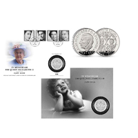 2022 £5 Her Majesty Queen Elizabeth II Silver Proof PNC