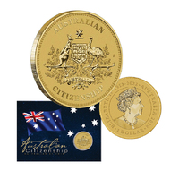 2024 $1 Australian Citizenship UNC Coin