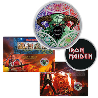 2023 Iron Maiden Silver Plated Medallion Cover