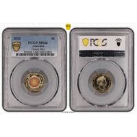 2022 $2 Honey Bee MS66 0891