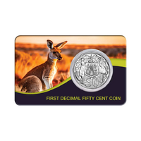 1966 50c Round UNC Coin Pack