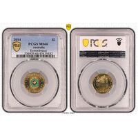 2014 $2 Remembrance MS66 9482