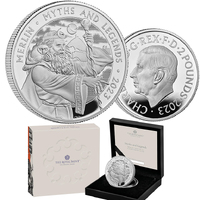 2023 £2 Myths and Legends Merlin Silver Proof Coin