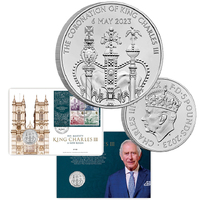 2023 £5 The Coronation of His Majesty King Charles III BUNC Coin Cover