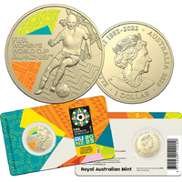 2023 $1 FIFA Women's World Cup Australia and New Zealand Coloured UNC Coin