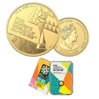 2023 $5 FIFA Women's World Cup Australia and New Zealand 0.5g Frosted Coin