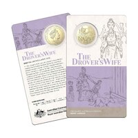 2022 Henry Lawson The Drover's Wife AlBr UNC Coin