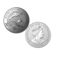 2023 $1 Rough-Toothed Dolphin 1oz Silver Investment Coin