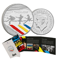 2023 £5 The Police Coloured BUNC Coin