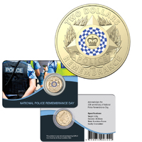 2019 $2 Police Remembrance Coin Pack