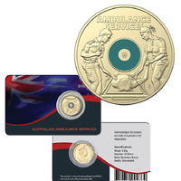 2021 $2 Australian Ambulance Services Coin Pack